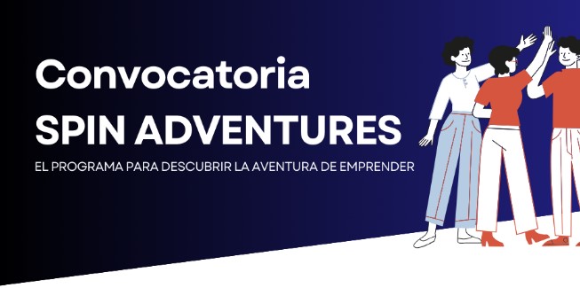 Convocatoria SPIN ADVENTURES dirigida a miembros de UNIZAR